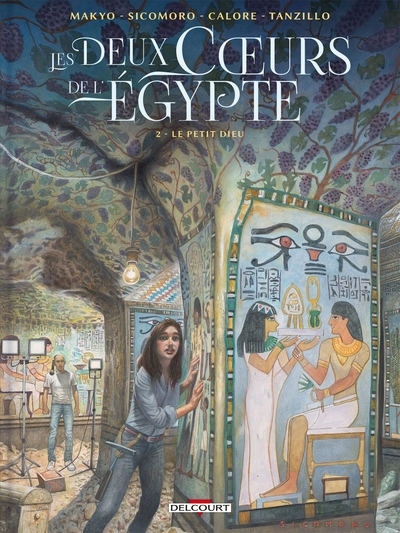 Les Deux coeurs de l'Égypte T02, Le Petit dieu (9782756097466-front-cover)