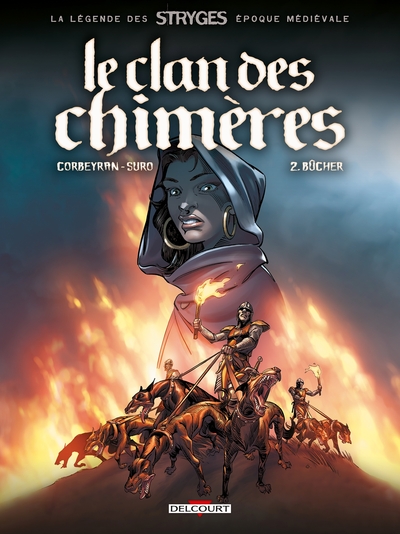 Le Clan des Chimères T02, Bûcher (9782756023274-front-cover)