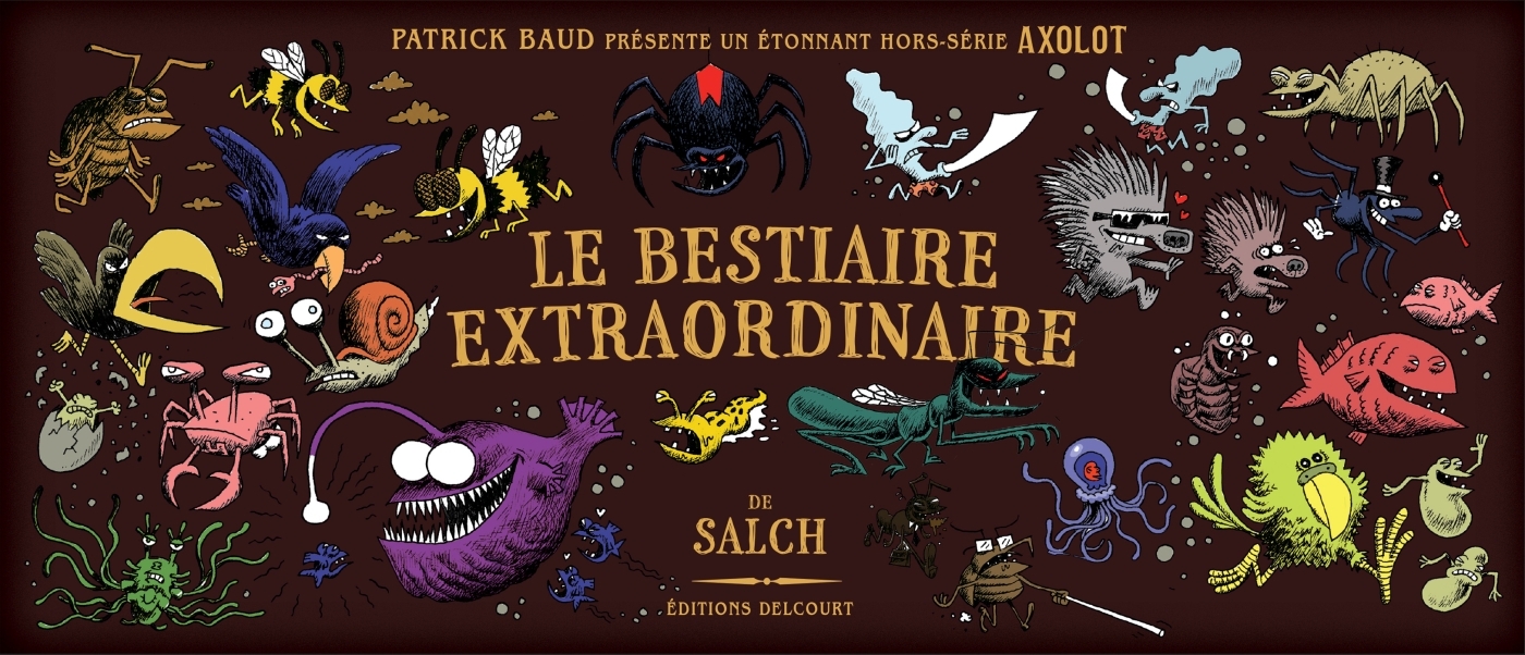 Axolot présente - Bestiaire extraordinaire (9782756080567-front-cover)