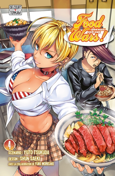 Food wars ! T04 (9782756067193-front-cover)