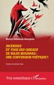 Incendies et Tous des oiseaux de Wajdi Mouawad : une conversion poétique? (9782336493213-front-cover)