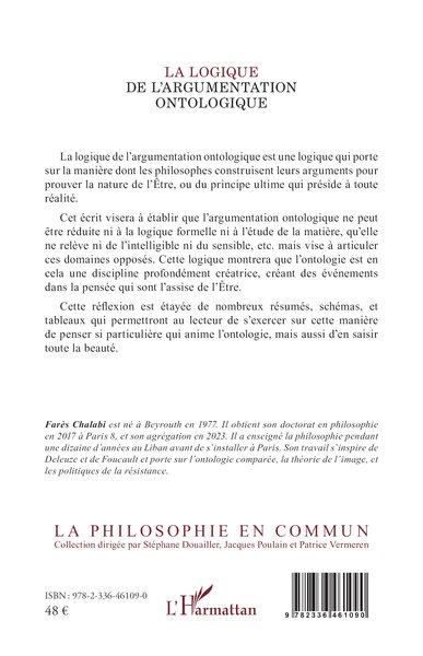 La logique de l’argumentation ontologique, Logique de l’implicite (9782336461090-back-cover)