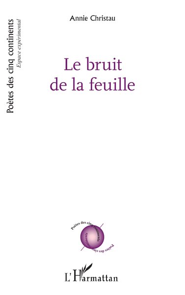 Le bruit de la feuille (9782336487212-front-cover)