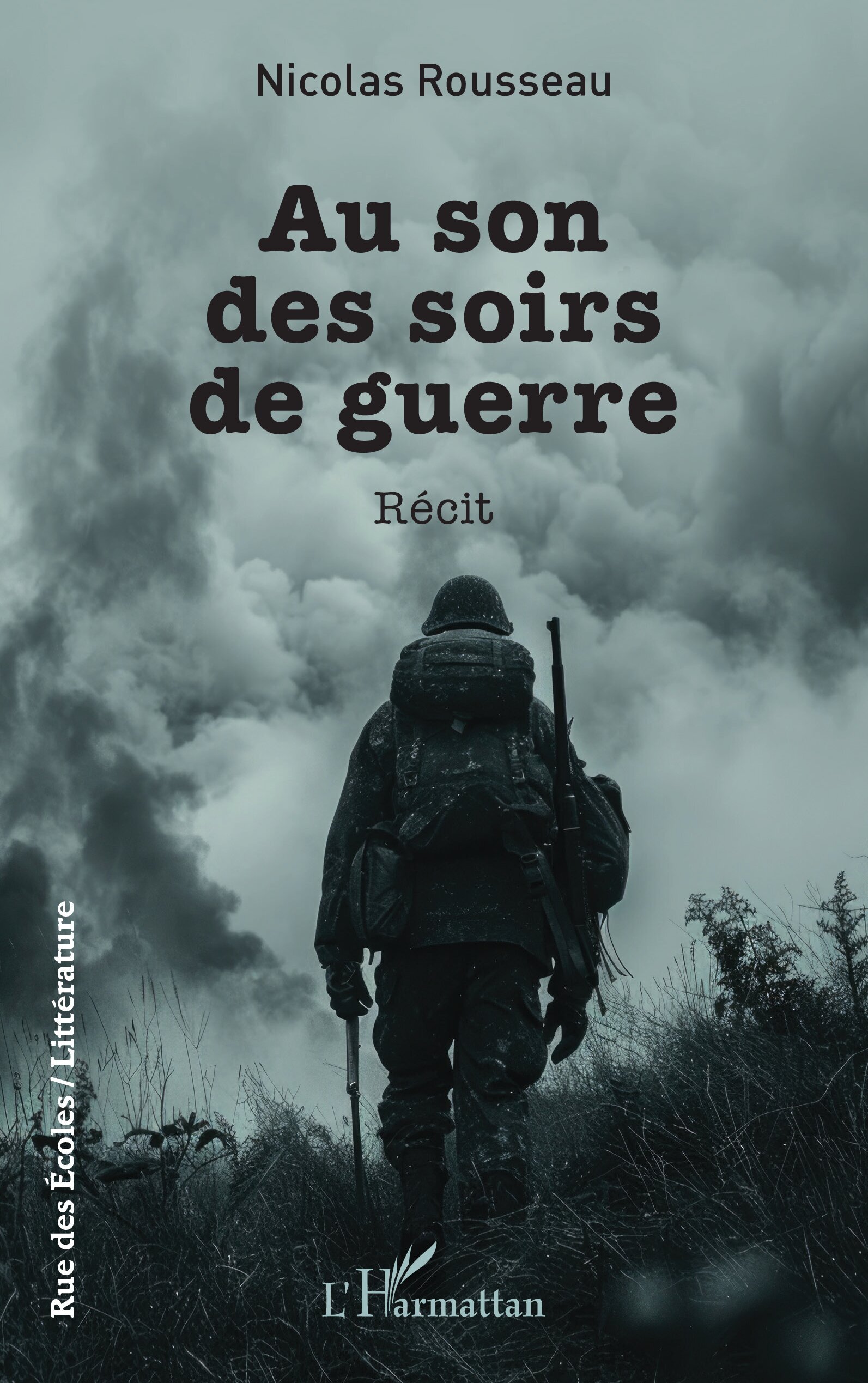 Au son des soirs de guerre (9782336462172-front-cover)