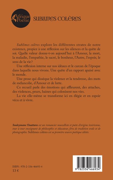 Sublimes colères (9782336466934-back-cover)