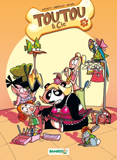 Toutou & Cie - tome 02 (9782350787091-front-cover)