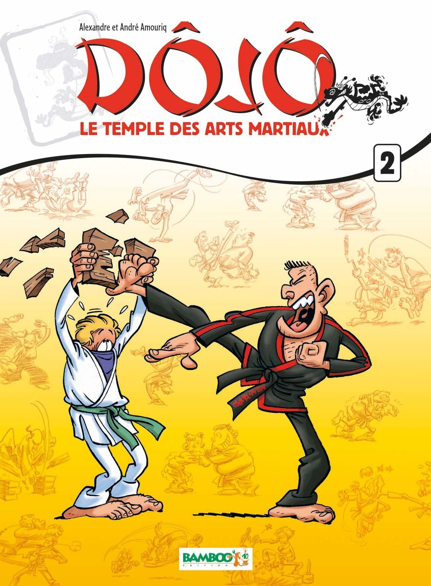 Dojo : Le temple des arts martiaux - tome 02 (9782350783802-front-cover)