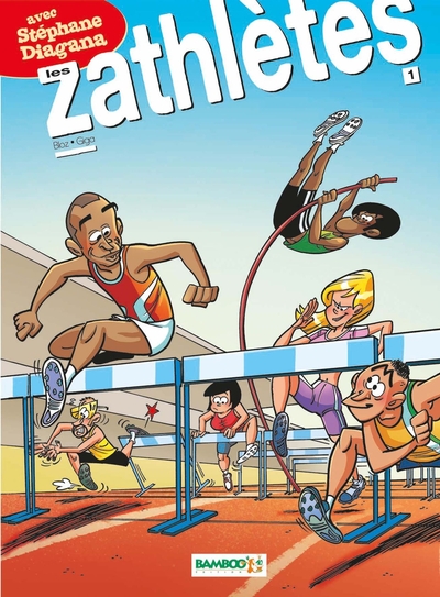 Les Zathlètes et S. Diagana - tome 01 (9782350785073-front-cover)
