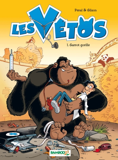 Les Vétos - tome 01, Garrot gorille (9782350785851-front-cover)