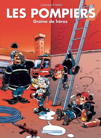 Les Pompiers - tome 07, Graine de héros (9782350783987-front-cover)
