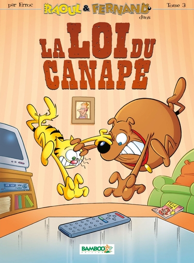 Raoul et Fernand - tome 03, La loi du canapé (9782350781204-front-cover)