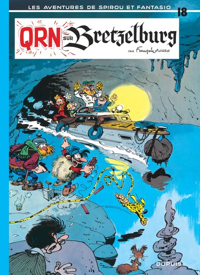 Spirou et Fantasio - Tome 18 - QRN sur Bretzelburg (9782800100203-front-cover)