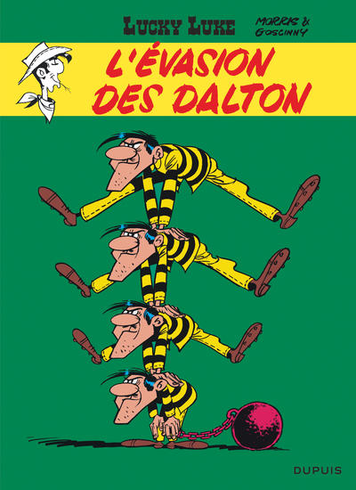 Lucky Luke - Tome 15 - L'Évasion des Dalton (9782800114552-front-cover)