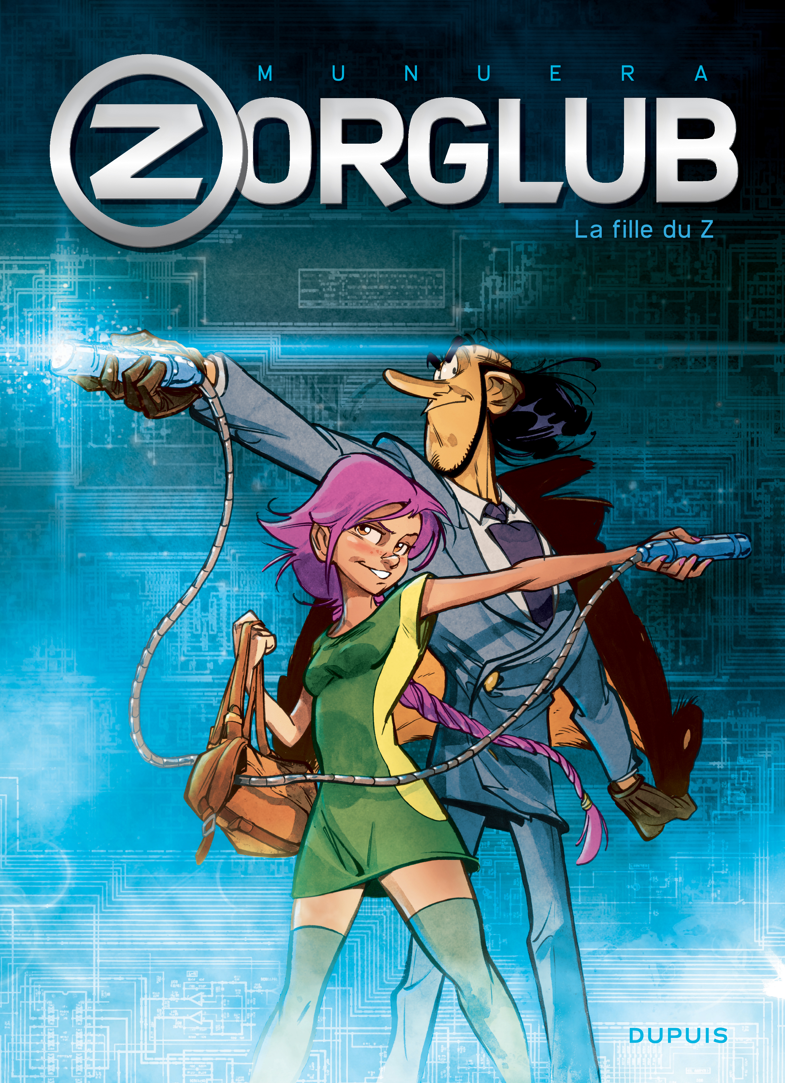 Zorglub - Tome 1 - La fille du Z (9782800170138-front-cover)