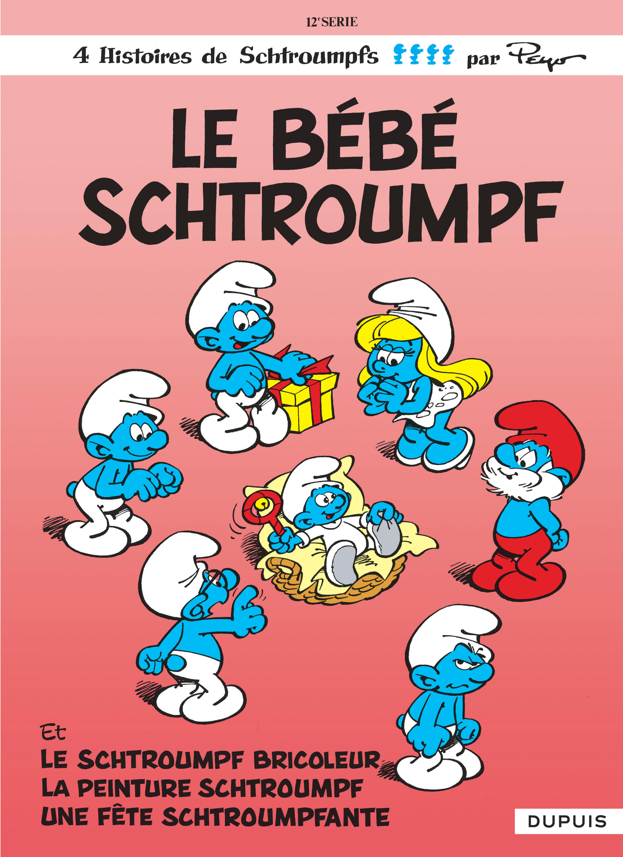 Les Schtroumpfs - Tome 12 - Le Bébé Schtroumpf (9782800111483-front-cover)