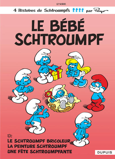 Les Schtroumpfs - Tome 12 - Le Bébé Schtroumpf (9782800111483-front-cover)