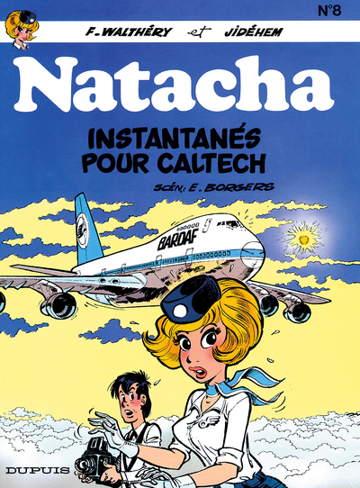 Natacha - Tome 8 - Instantanés pour Caltech (9782800108568-front-cover)