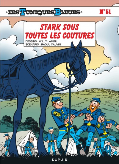 Les Tuniques Bleues - Tome 51 - Stark sous toutes les coutures (9782800139456-front-cover)