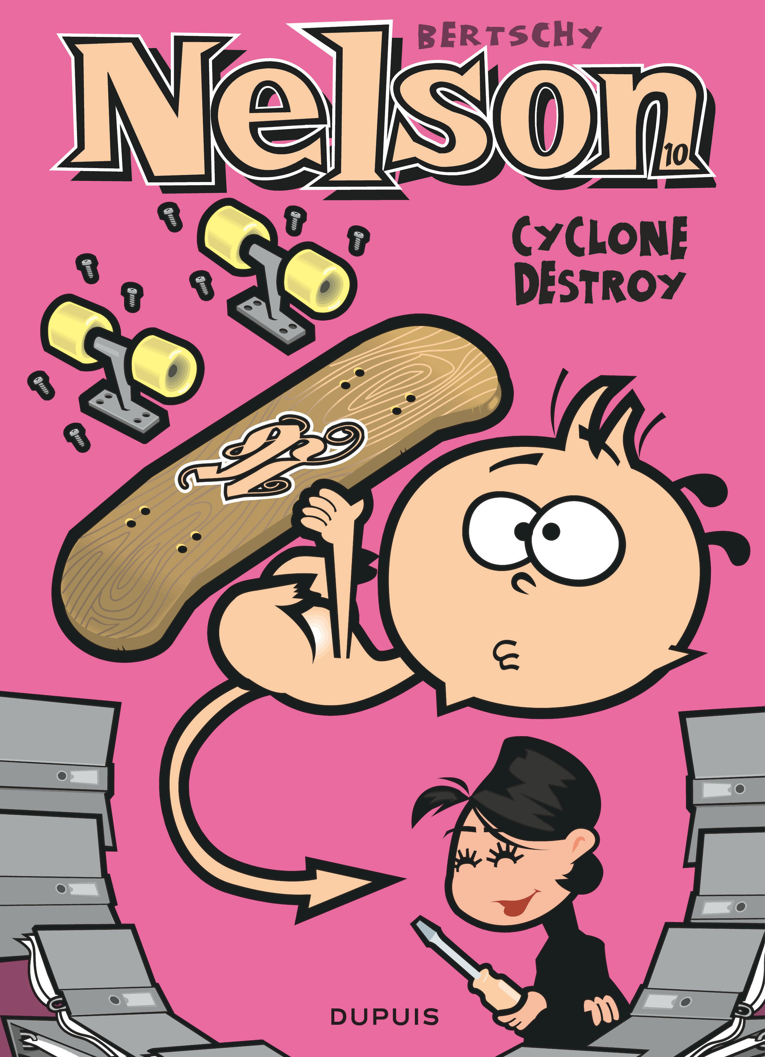 Nelson - Tome 10 - Cyclone destroy (9782800147345-front-cover)