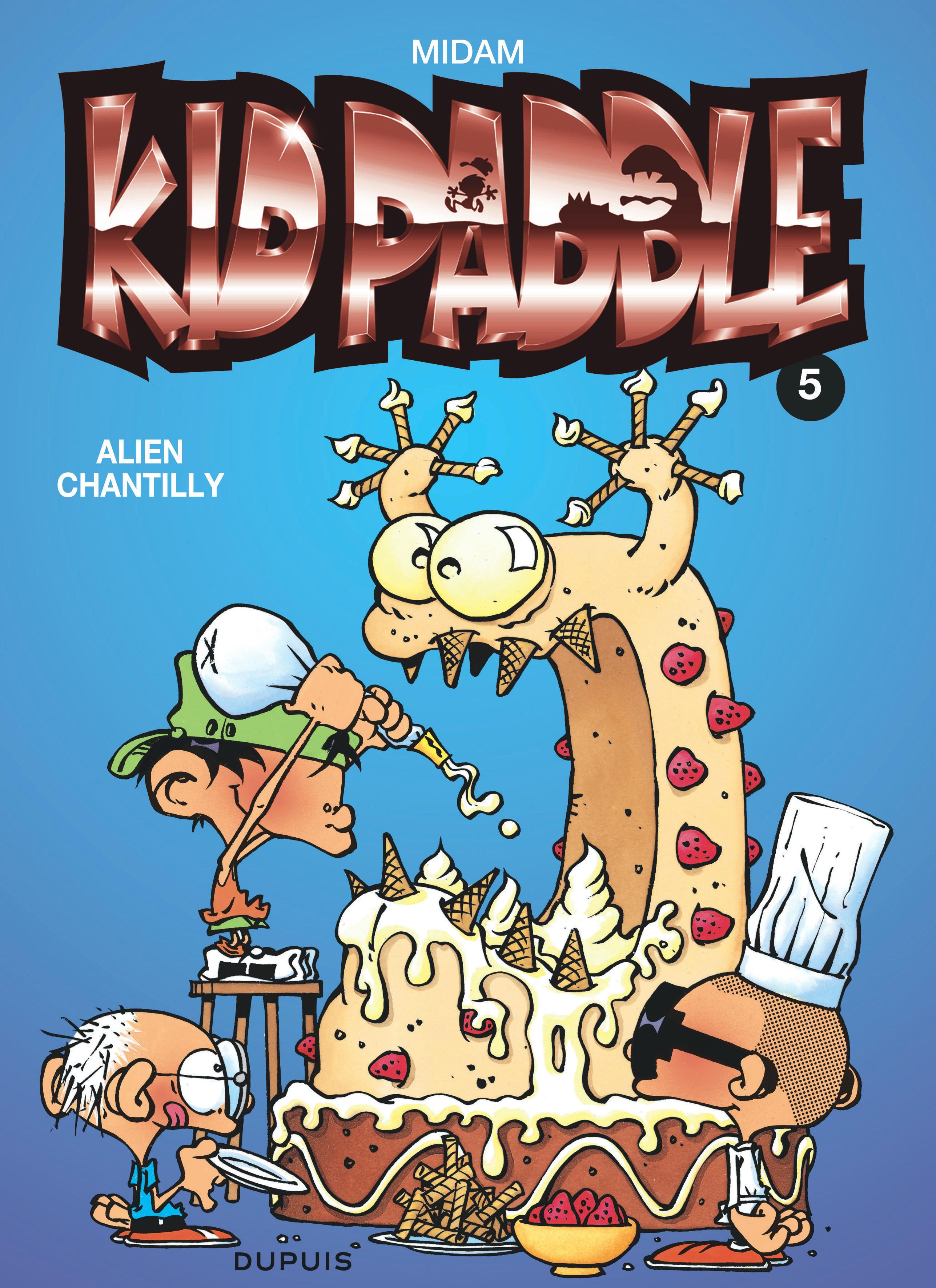 Kid Paddle - Tome 5 - Alien chantilly (9782800127828-front-cover)