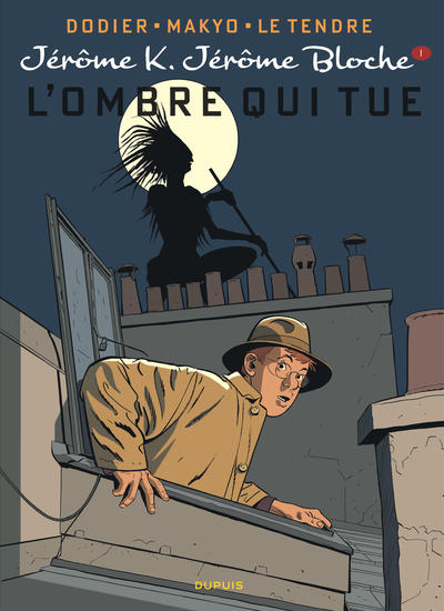 Jérôme K. Jérôme Bloche - Tome 1 - L'Ombre qui tue (réédition) (9782800155678-front-cover)