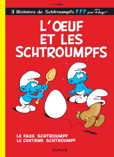 Les Schtroumpfs - Tome 4 - L'?uf et les Schtroumpfs (9782800101118-front-cover)