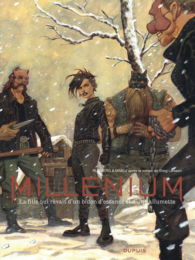 Millénium - Intégrale - Tome 2 - La fille qui rêvait d'un bidon d'essence et d'une allumette (9782800165349-front-cover)