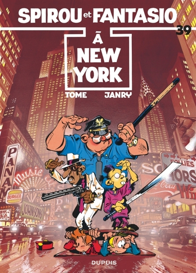 Spirou et Fantasio - Tome 39 - Spirou à New York (9782800115184-front-cover)