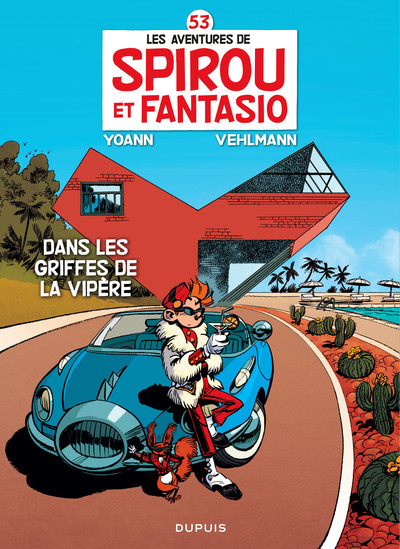 Spirou et Fantasio - Tome 53 - Dans les griffes de la Vipère (silver) (9782800154343-front-cover)