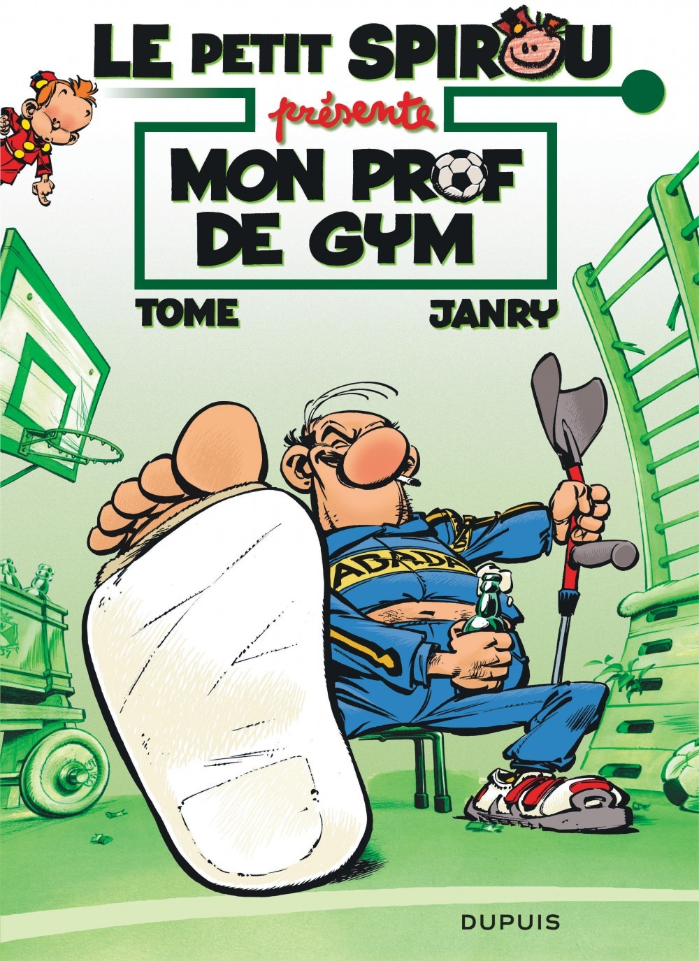 Le Petit Spirou présente... - Tome 1 - Mon prof de gym (9782800144207-front-cover)