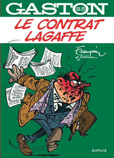 Gaston hors-série - Tome 5 - Le contrat Lagaffe (9782800165745-front-cover)