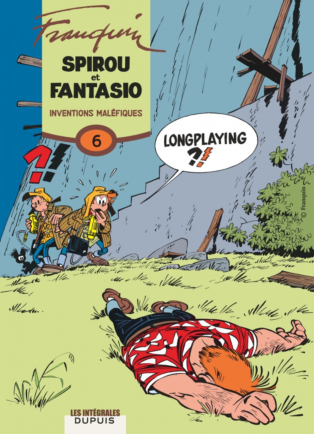 Spirou et Fantasio - L'intégrale - Tome 6 - Inventions maléfiques (9782800141206-front-cover)