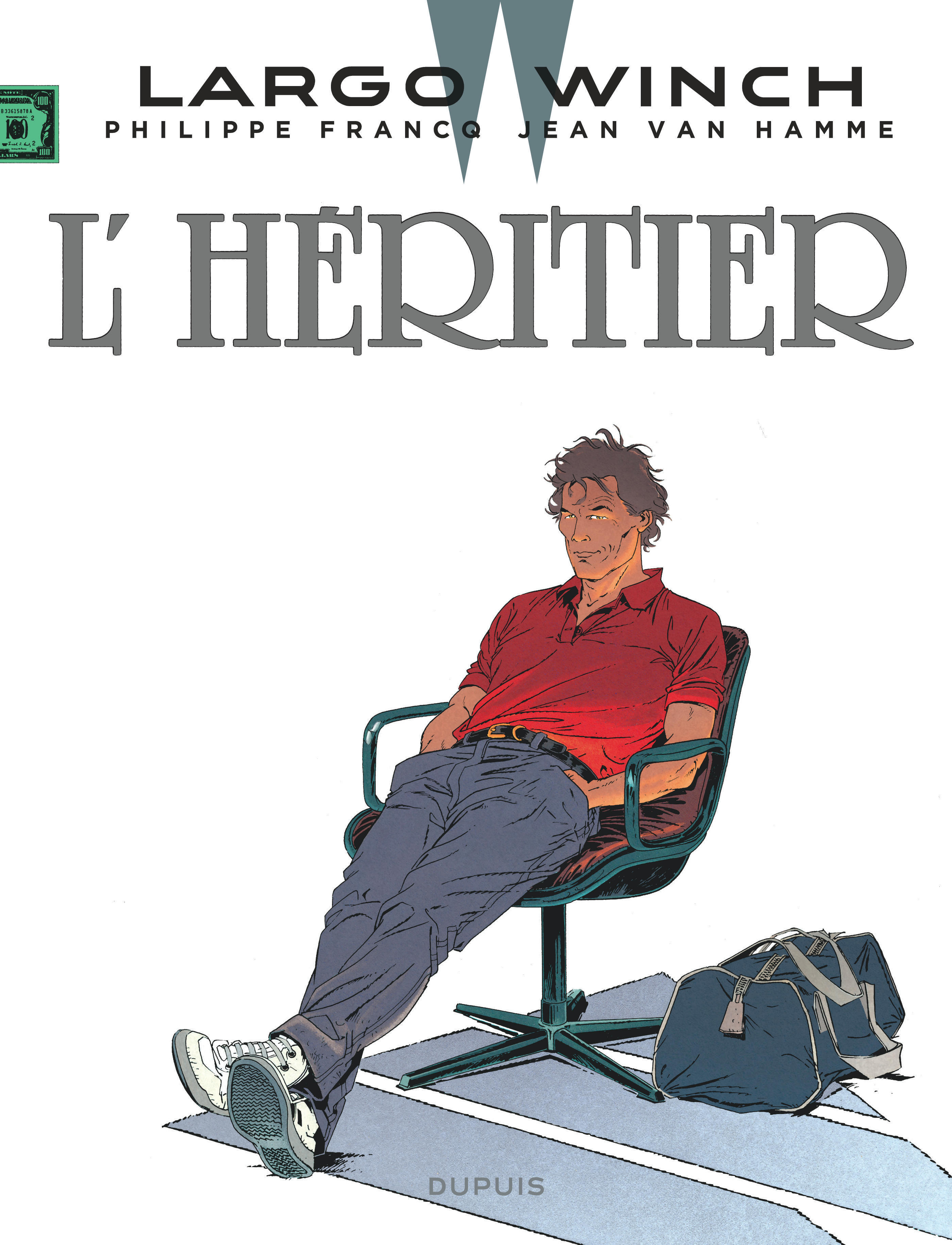 Largo Winch - Tome 1 - L'Héritier (grand format) (9782800159454-front-cover)