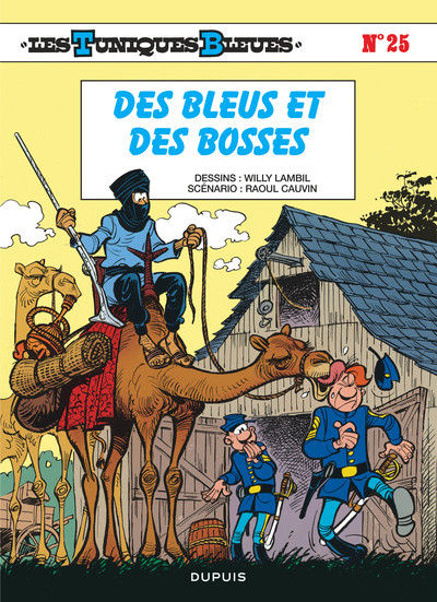 Les Tuniques Bleues - Tome 25 - Des Bleus et des bosses (9782800113845-front-cover)