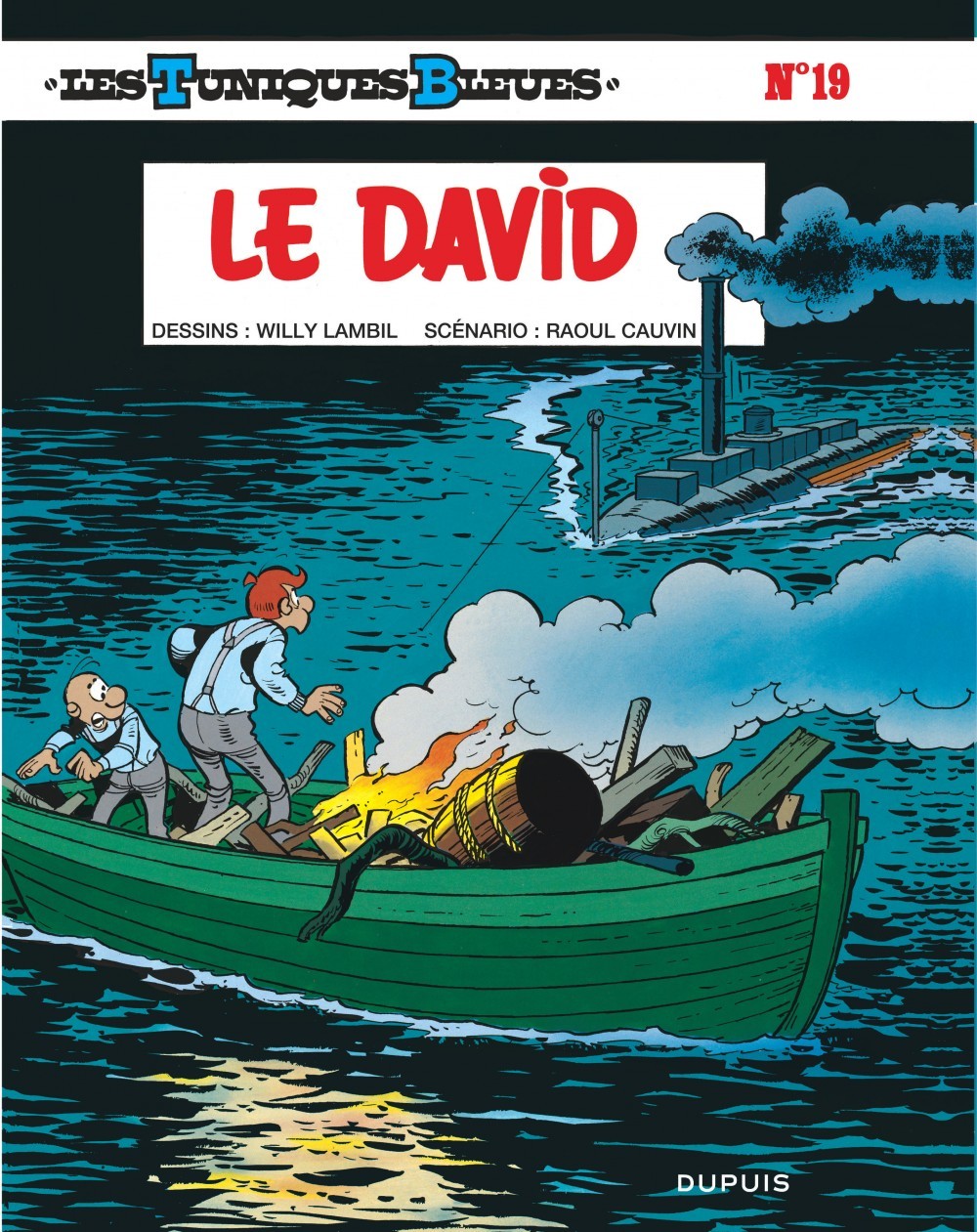 Les Tuniques Bleues - Tome 19 - Le David (9782800108766-front-cover)