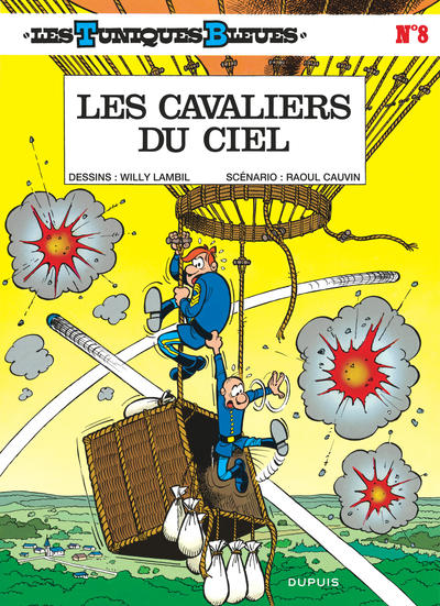 Les Tuniques Bleues - Tome 8 - Les Cavaliers du ciel (9782800108650-front-cover)