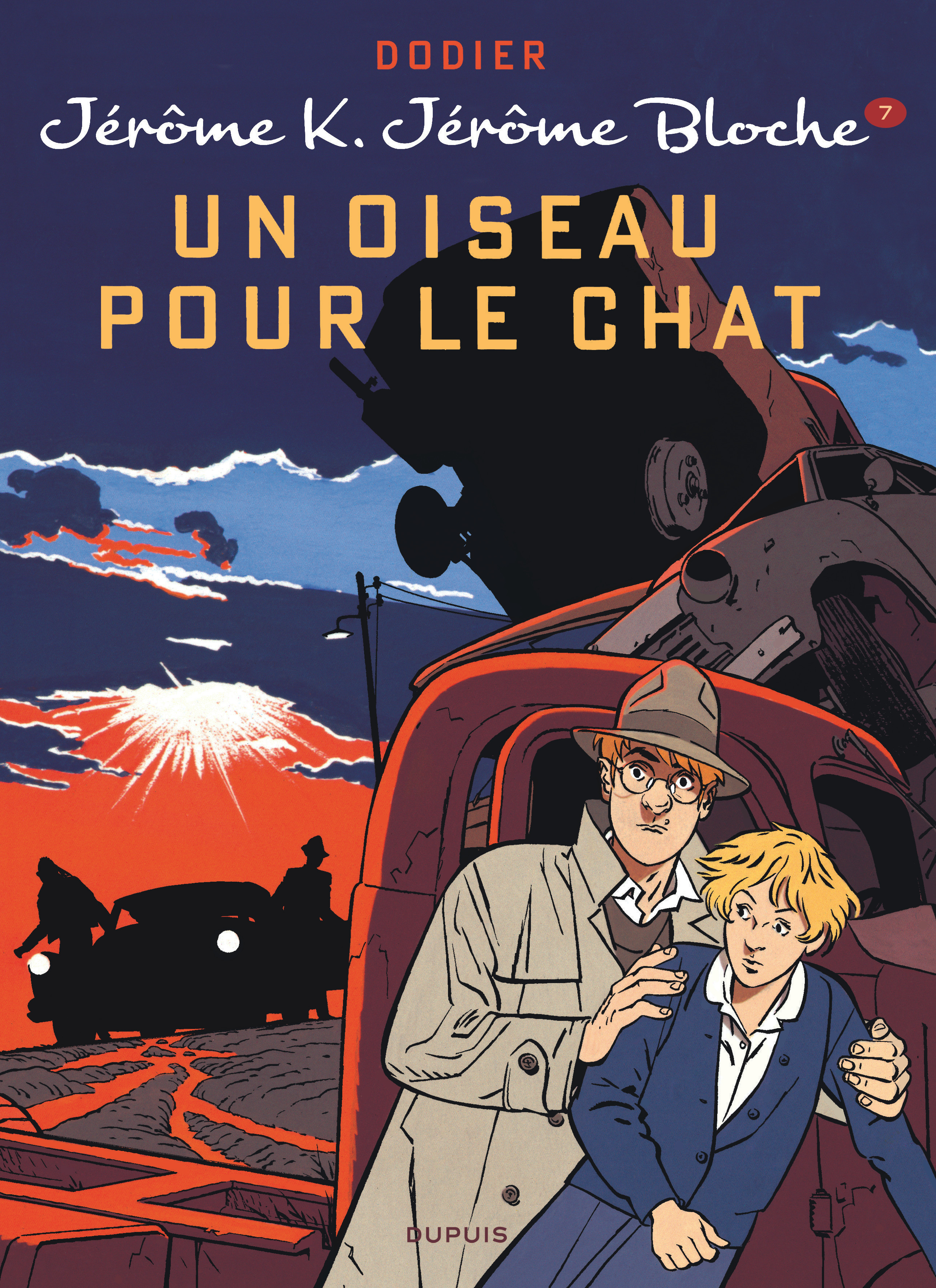 Jérôme K. Jérôme Bloche - Tome 7 - Un oiseau pour le chat (réédition) (9782800162812-front-cover)