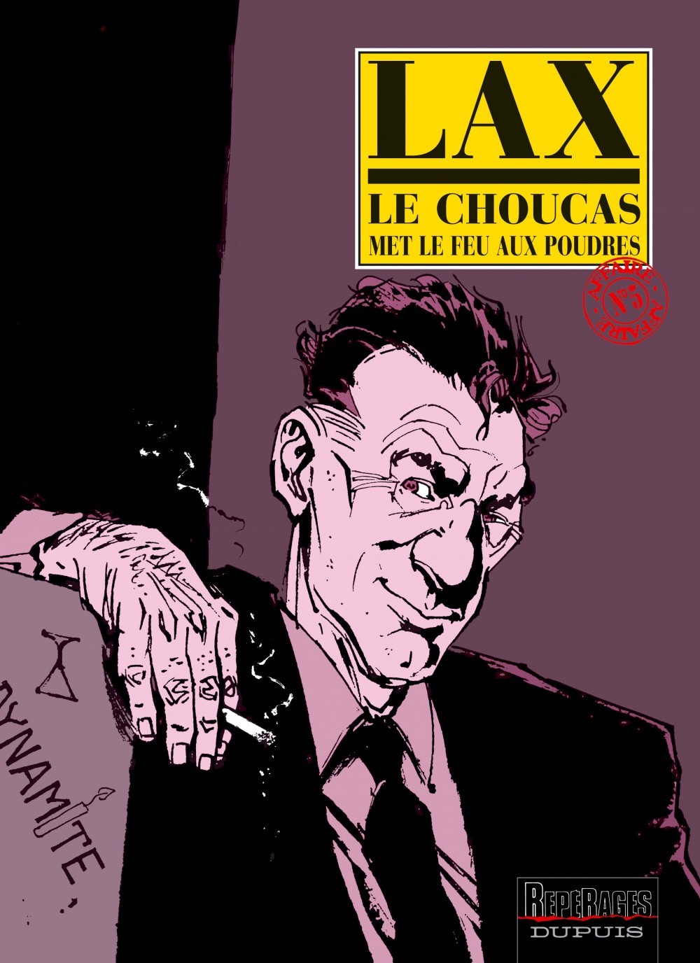 Le Choucas - Tome 5 - Le Choucas met le feu aux poudres (9782800133799-front-cover)