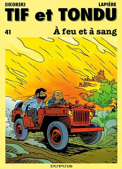 Tif et Tondu - Tome 41 - À feu et à sang (9782800120560-front-cover)