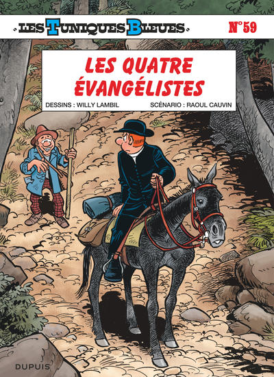 Les Tuniques Bleues - Tome 59 - Les quatre évangélistes (9782800162720-front-cover)