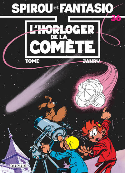 Spirou et Fantasio - Tome 36 - L'Horloger de la comète (9782800112640-front-cover)