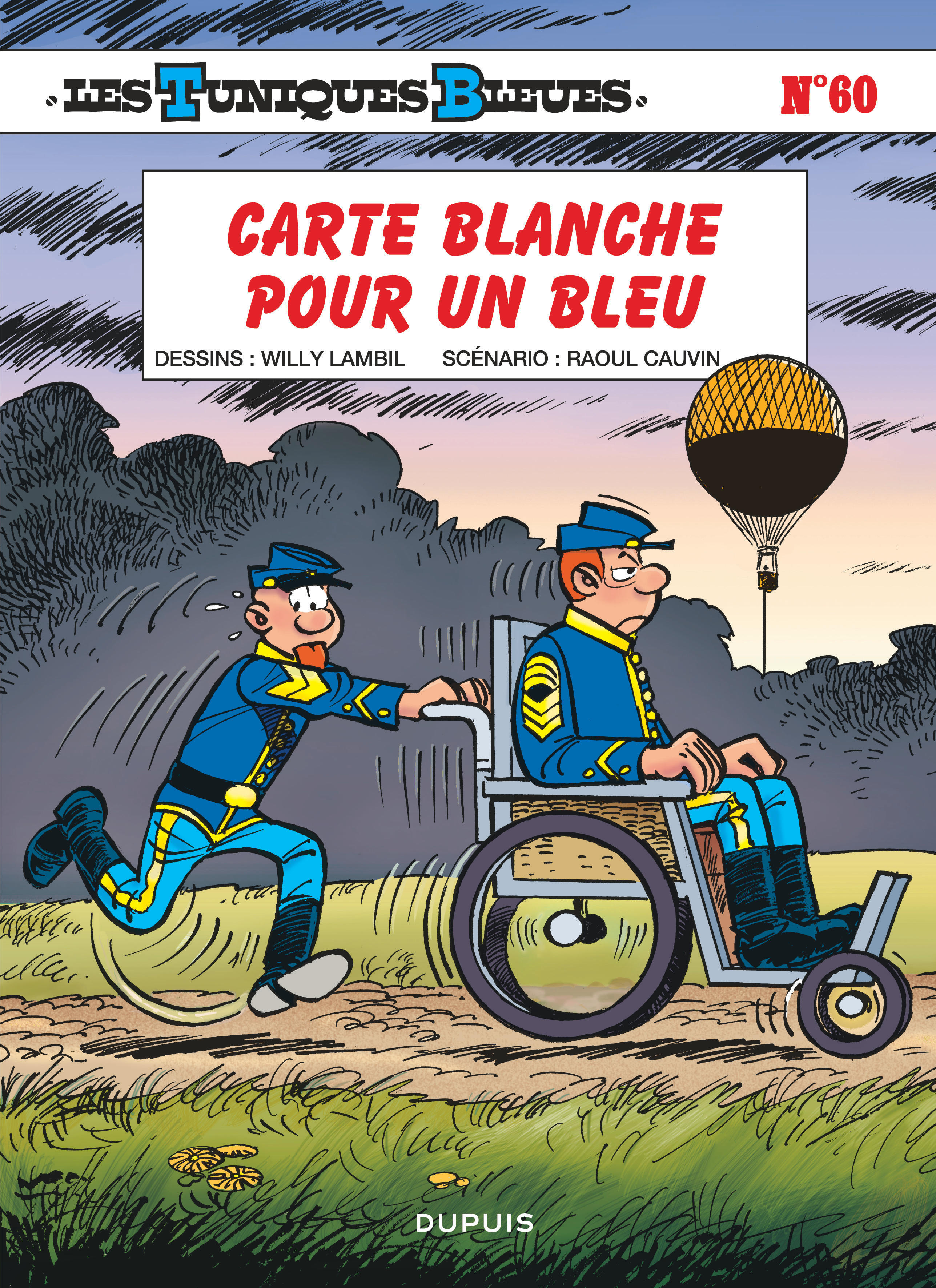 Les Tuniques Bleues - Tome 60 - Carte blanche pour un bleu (9782800162737-front-cover)