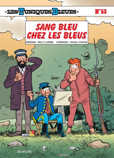 Les Tuniques Bleues - Tome 53 - Sang bleu chez les Bleus (9782800144283-front-cover)