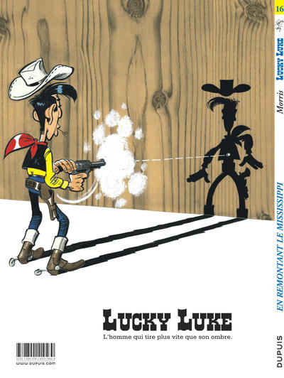 Lucky Luke - Tome 16 - En remontant le Mississippi (9782800114569-front-cover)