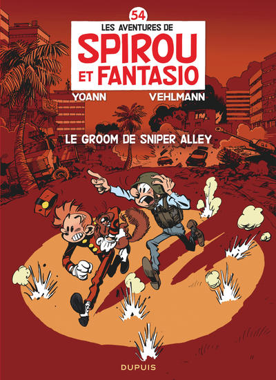 Spirou et Fantasio - Tome 54 - Le groom de Sniper Alley (9782800160290-front-cover)