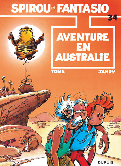 Spirou et Fantasio - Tome 34 - Aventure en Australie (9782800110783-front-cover)