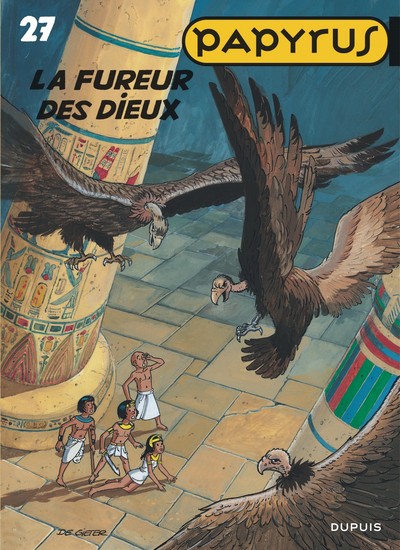 Papyrus - Tome 27 - La Fureur des dieux (9782800135076-front-cover)