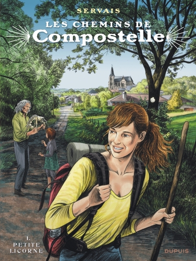 Les chemins de Compostelle - Tome 1 - La petite licorne (9782800161242-front-cover)
