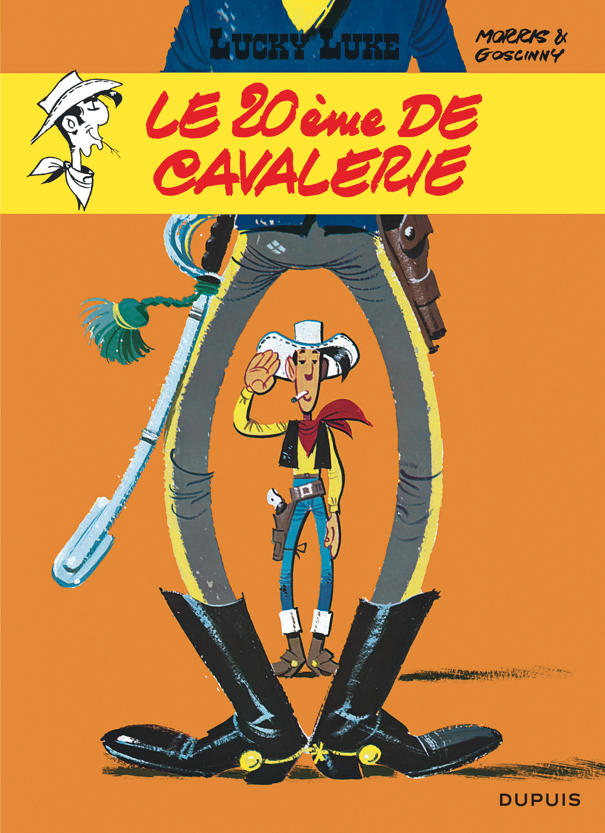 Lucky Luke - Tome 27 - Le 20e de cavalerie (9782800114675-front-cover)