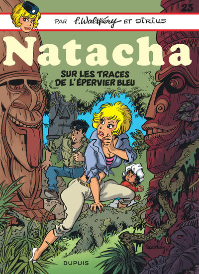 Natacha - Tome 23 - Sur les traces de l'épervier bleu (9782800169613-front-cover)